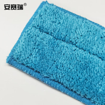 安赛瑞 擦窗器擦布替换装 刮水器替换擦布 商用擦玻璃器布头 6.5×25.5cm 2块装 10669