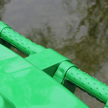 庄太太 【脚踏款120升绿色】户外环卫带盖脚踏式垃圾桶分类果皮箱