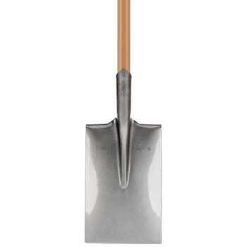 益美得FW1207   农用工具园艺挖土铁锹铁锨铁铲钢锹方锹尖锹铁 1.2M槐木杆 小泥钢楸 整套