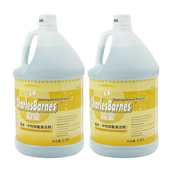 超宝（CHAOBAO）DFF014 绿水中性清洁剂 3.8L商用酒店宾馆地板地面清洗剂 4桶/箱