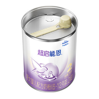 雀巢（Nestle）超启能恩2段（6-12月适用）760g 较大婴儿配方奶粉新升级