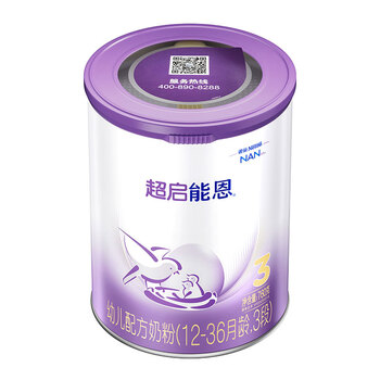 雀巢（Nestle）超启能恩部分水解适度水解奶粉3段12-36月760g*6整箱装