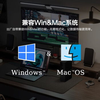 西部数据（WD）4TB 移动硬盘 USB3.0 桌面存储 My Book 3.5英寸 大容量 机械硬盘 移动台式企业级办公 外接加密