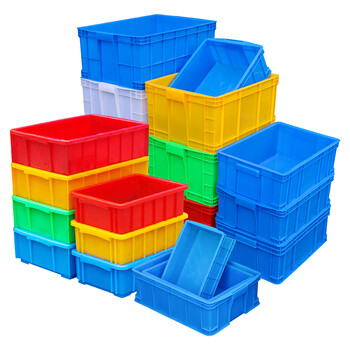 圣极光周转箱653*435*160仓库仓储箱工厂塑料物流箱可定制701660