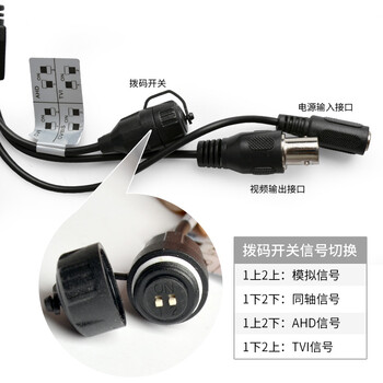 dahua大华模拟半球监控摄像头 模拟同轴高清支持HDCVI/AHD/TVI/ DH-HAC-HDW1200EQ-A 2.8MM【不含电源】