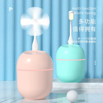 遥里逊彩蛋加湿器家用小型迷你静音加湿器 白色YLX-717