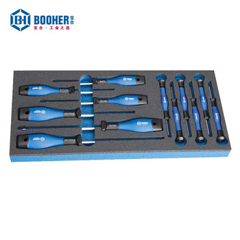 宝合(BOOHER)12件套螺丝批组套 1803008