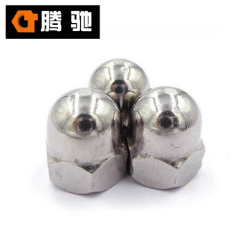 腾驰 CT 304 美标盖型螺母 IFI粗牙 不锈钢盖形螺帽 1/2（80支/盒）