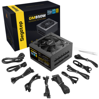 鑫谷（segotep）GM850W ATX3.1金牌全模组电源（12V-2X6支持5070Ti/5060Ti显卡/台式电脑主机箱电源）