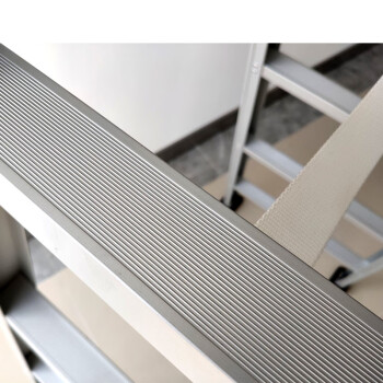 登月 人字合页梯 4M 工程用双面梯叉梯广告梯 折叠梯便携折叠加厚铝合金A梯 DYH5-40 24663