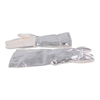 成楷科技 CKS-AFRR15-45 耐高温手套 隔热手套防烫手套 350度工业隔热手套 45CM加长款