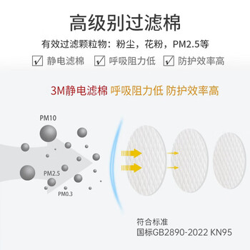 3M3200防毒面具防有毒气体化工喷漆农药喷洒装修粉尘等