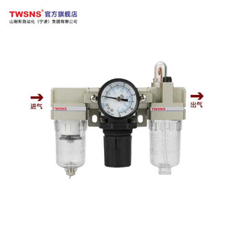 山耐斯（TWSNS）气源处理油水分离器 二分螺纹三联件AC2000-02 