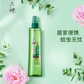 六神【止痒喷雾】经典原香花露水180ml*1(便携喷雾 舒缓 祛味)