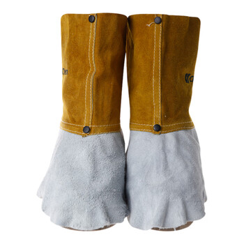 成楷科技 CKB-9300DF 电焊鞋套 防护脚套 烧焊护腿牛皮电焊脚盖