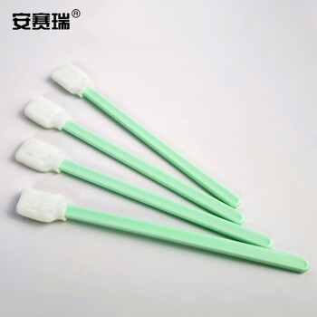 安赛瑞 无尘净化海绵棉签 方头粘尘棒  (50支）包  SW-707 24441