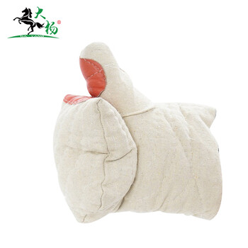 大杨HS帆布二指手套 26cm 5双 双层加棉甲布耐高温防烫烘培钢厂锅炉工厂劳保手套 定制