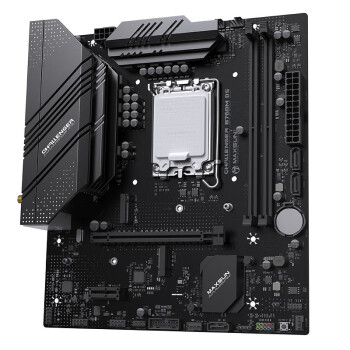 铭瑄（MAXSUN）MS-挑战者B760M D5 WiFi电脑游戏主板 DDR5 CPU 12600KF/13400F/14600KF（Intel B760/LGA 1700）
