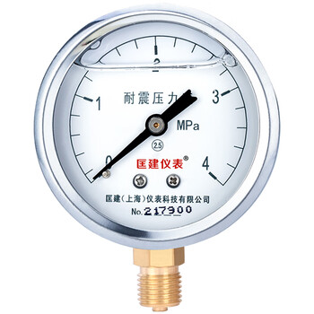 匡建仪表（CONJANT）YTN-60 耐震压力表0-4mpa充油抗震型测气压油压液压