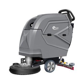 亚伯兰e5.0铅酸款手推式洗地机工业用商用手推式吸拖一体三合一洗地机全自动工厂车间拖地工业洗地机