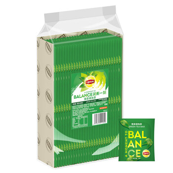 立顿（Lipton）甄选绿茶安徽黄山160g 送礼独立袋泡双囊茶包办公室下午茶2g*80包