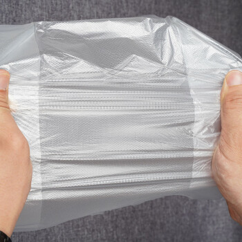 冰禹 BYzx-06 白色加厚塑料袋垃圾袋 背心式手提清洁袋 32*50cm 100只(大号)3丝