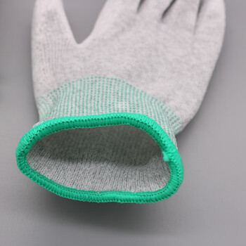 安美尚（ams）A552 碳纤维涂指手套无尘电子 1双 M码