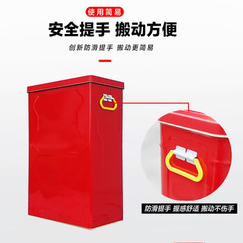 鲁强消防 LUQIANGFIRE 优质灭火器箱4*2 可容纳2只4KG干粉灭火器 一个价