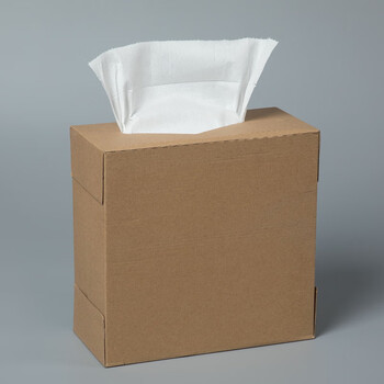 科力邦（Kelibang） 无尘擦拭布 23cm×43cm×150张/盒 重油污高强度机电印刷化工强吸油抽取式擦拭纸 KB5007