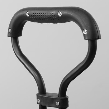 海斯迪克 HKCL-291 手推车营地车 户外露营购物折叠拉杆拉货搬运车 黑色(承重60kg)