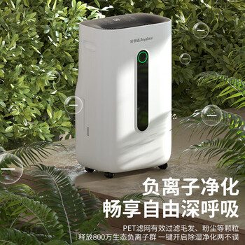 荣事达除湿机/抽湿机 20L/天除湿量 家用室内轻音除湿器 负离子群空气净化RSD-FD5250
