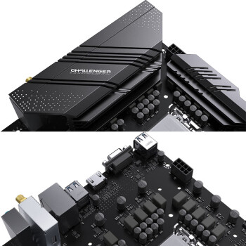 铭瑄（MAXSUN）MS-挑战者B760M D5 WiFi电脑游戏主板 DDR5 CPU 12600KF/13400F/14600KF（Intel B760/LGA 1700）