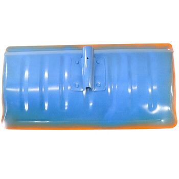 海斯迪克 钢制除雪铲 推雪板 环卫工具扫雪铲垃圾铲雪锹钢锹 颜色随机发货(含木杆) HK-123