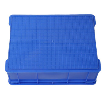 稳斯坦 5#470*345*165mm 塑料周转箱 加厚塑胶筐物料盒养鱼养龟物流收纳箱零件储物盒  1只 WST007