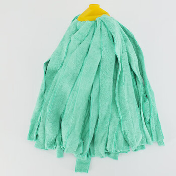 冰禹 BYA-64 清洁拖把 商超工厂拖布地拖 绿色毛巾布拖把双节杆