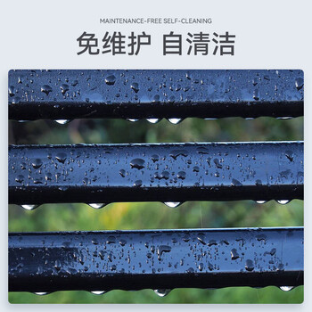 千居美 氟碳漆 金属漆防锈漆油漆涂料 钢铁铝塑管道栏杆翻新工业户外汽车镀锌防水防腐防晒漆 24KG 哑光白色