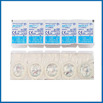 强生(Johnson) 隐形眼镜 日抛 水凝胶进口 安视优 舒日30片装 425度