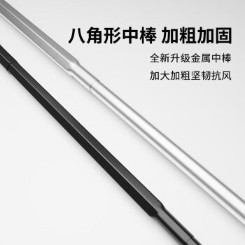 京东京造 黑武士Plus 雨伞大号加固加厚结实抗风三折伞