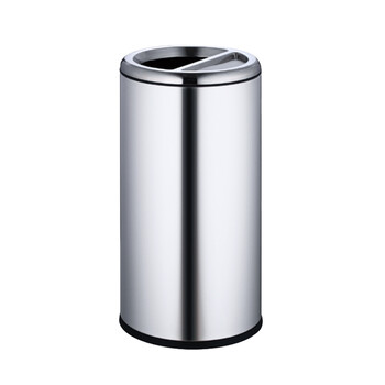 南 GPX-110AX 南方港式垃圾桶 烟灰桶垃圾筒公用不锈钢垃圾箱果皮桶 砂钢 内桶容量50升