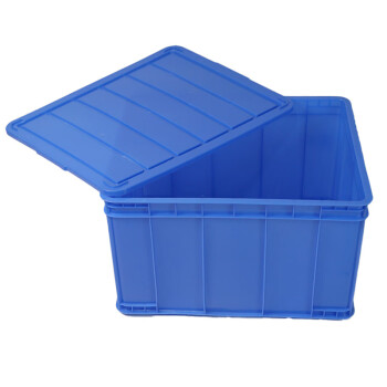 稳斯坦 周转箱塑料 加厚塑胶筐物料盒养鱼养龟物流收纳箱零件储物盒 7#652*388*143mm WST007
