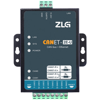 ZLG致远电子 工业级高性能以太网转CAN模块 CAN-bus转换器 CANET-2E-U