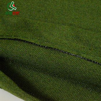 齐鲁安然 有机硅不脱色 防汛沙袋 不发霉防洪沙袋 消防沙包 25公斤 30*70cm 2条装 不含沙