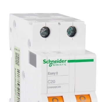 施耐德 空气开关 EA9系列小型断路器 2P C20A EA9AN2C20