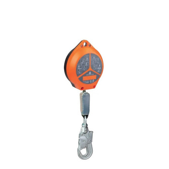 代尔塔（DELTAPLUS）505130 AN130 收缩式速差器防坠制动器 高空安全防护防坠器 织带长6米 定做 1个