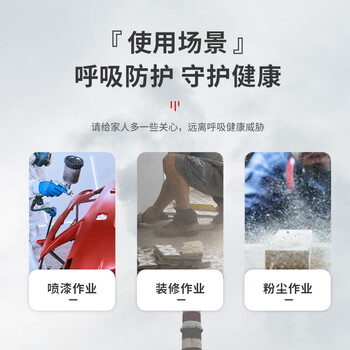 3M 3N11滤棉 过滤各类喷漆作业中产生的漆雾 需配3200面罩使用 100片装