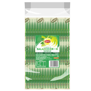 立顿（Lipton）甄选绿茶安徽黄山160g 送礼独立袋泡双囊茶包办公室下午茶2g*80包