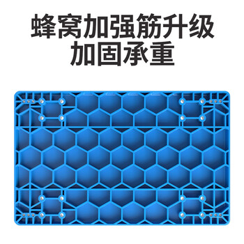 好嘉居 护栏车厂房仓库物流运输平板车搬运手推超市购物车小推车拉货