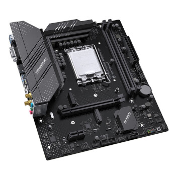 铭瑄（MAXSUN）MS-挑战者B760M D5 WiFi电脑游戏主板 DDR5 CPU 12600KF/13400F/14600KF（Intel B760/LGA 1700）