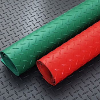 海斯迪克 PVC地垫 楼梯垫走廊塑料防滑垫 灰色人字1.3*1米普厚1.3mm HK-433