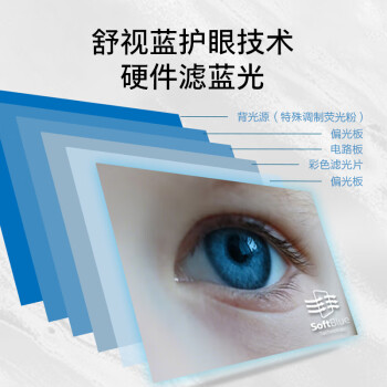 飞利浦（PHILIPS） 23.8英寸 LGD-IPS 硬件防蓝光 全高清 音响 旋转升降 网课办公显示器 节能电脑显示屏243S7EHMB